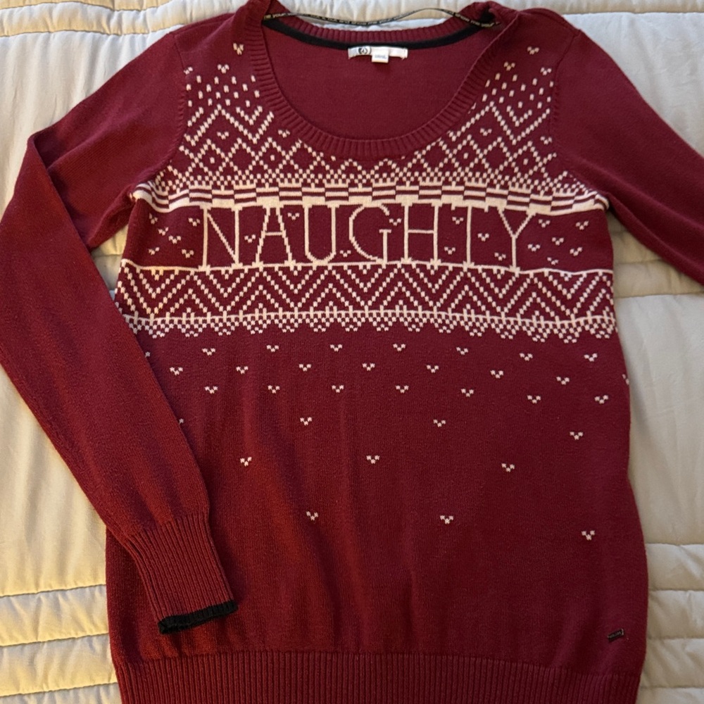 Volcom Women’s Naughty Sweater LG
